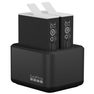 GoPro Dual Battery Charger With Two Enduro Batteries