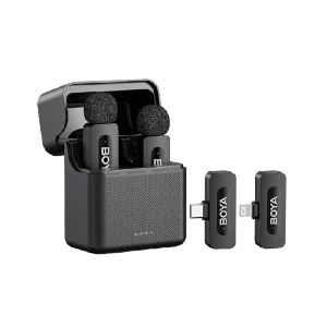BOYA BY-V3 Dual Wireless Microphone Lightning & Type-C