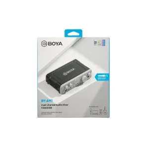 BOYA BY-AM1 Dual-Channel Audio Mixer