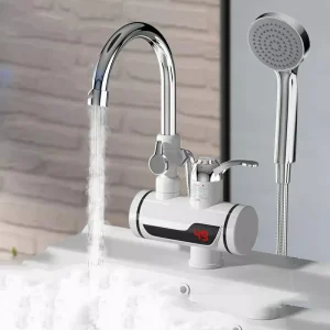with Shower)electric Hot Water Heater Faucet Kitchen Instant Heating Tap Water