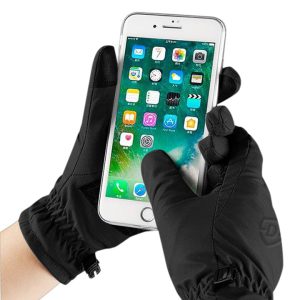Dominance Black Fleece gloves