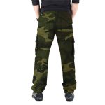 Dominance camouflage print 6 pocket cargo pants/trouser.