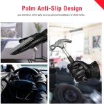 High Quality Black Leather Gloves.