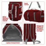 45-Liter Trekking Backpack - Red