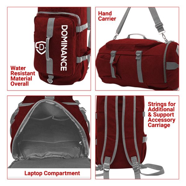 45-Liter Trekking Backpack - Red