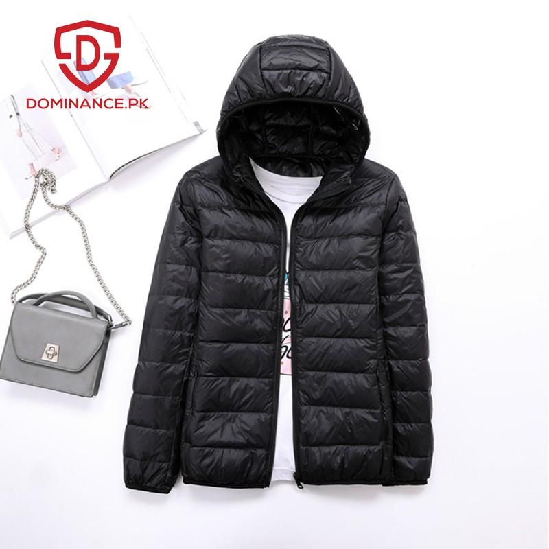 Buy Down Ladies Jacket – Black at Dominance