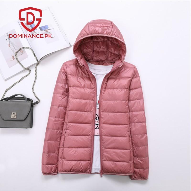 Buy Imported Down Ladies Jacket – T-Pink at Dominance