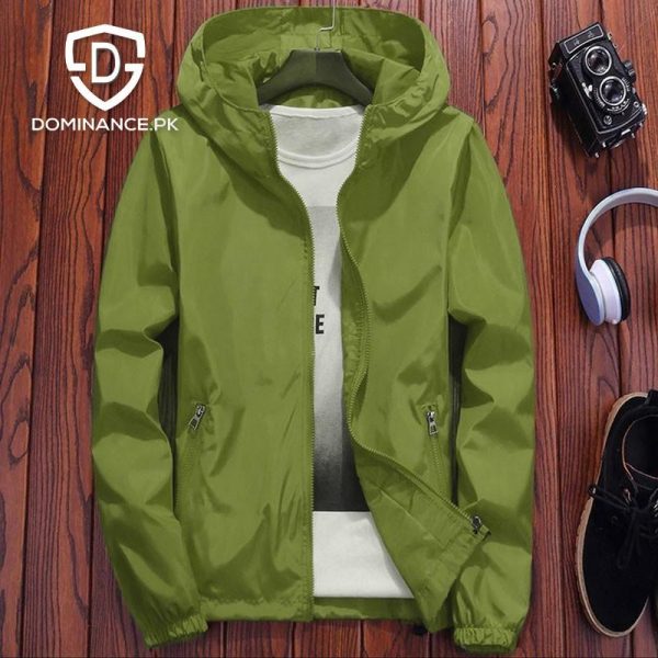 Buy Imported Wind Breaker Jacket – Green at Dominance
