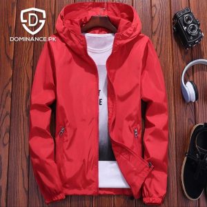 Buy Imported Wind Breaker Jacket – Red at Dominance
