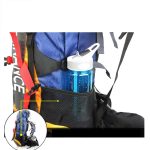 60 L professional backpack with extra pockets.