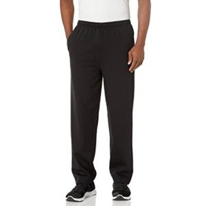 Dominance black colored fleece trouser