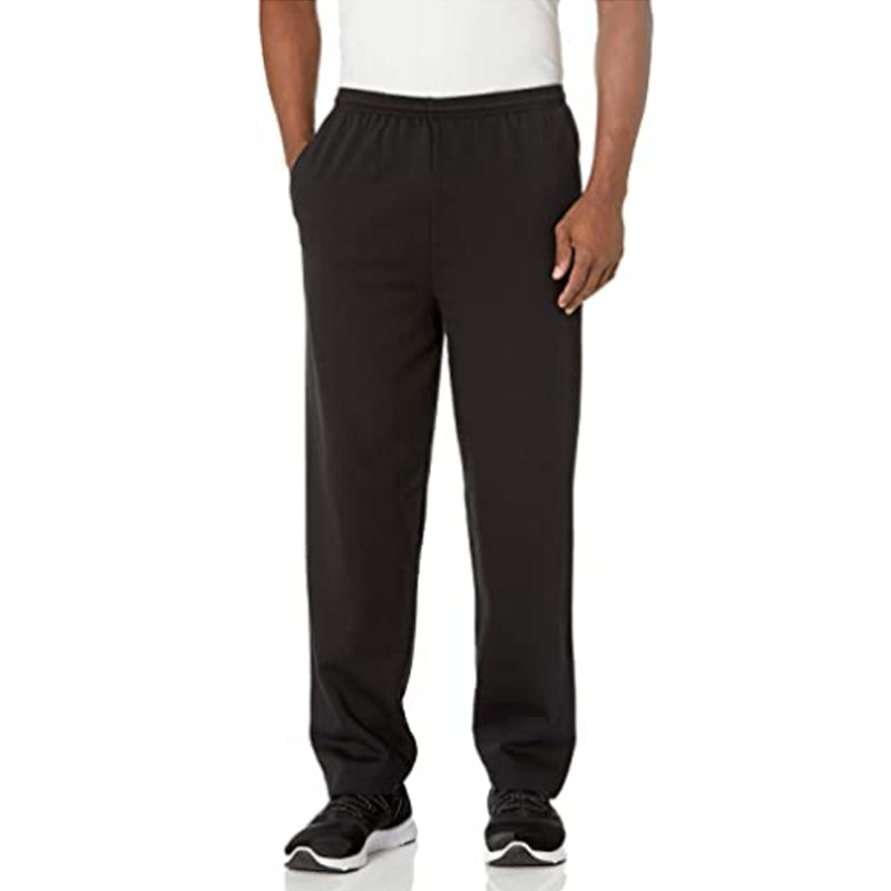 Dominance black colored fleece trouser