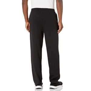 Dominance black colored fleece trouser