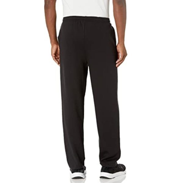 Dominance black colored fleece trouser