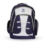 30 L, small lightweight Blue and Grey day/school/college/laptop bag/backpack.