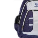 30 L, small lightweight Blue and Grey day/school/college/laptop bag/backpack.