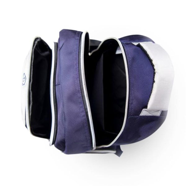 30 L, small lightweight Blue and Grey day/school/college/laptop bag/backpack.