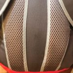30 L, Red and Silver striped day/ laptop/college bag.