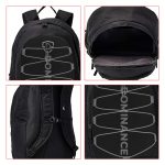 30 L, light weight, black colored day bag/college bag/laptop bag