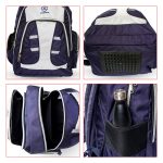 30 L, small lightweight Blue and Grey day/school/college/laptop bag/backpack.