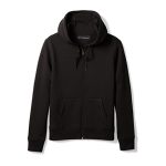Dominance black colored hooded jacke