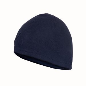 Black colored, winter beanie hat/cap.