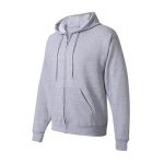 Dominance grey colored hooded jacket