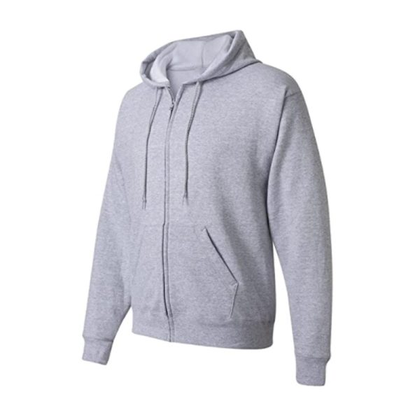 Dominance grey colored hooded jacket
