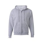 Dominance grey colored hooded jacket