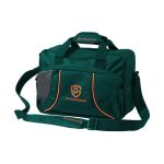 Green colored sturdy gym/travel bag. Extra pockets, Hand and shoulder strap.