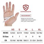 Premium quality half finger pilot gloves.