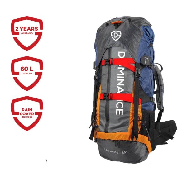 High quality 60 L professional backpack.
