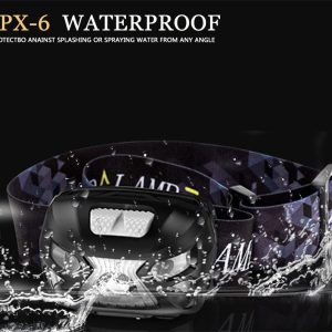 Headlamp with Hand Motion Sensor 2,000 Lumen