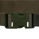 Green colored, 6 pocket waist bag. Spacious and comfortable to wear.